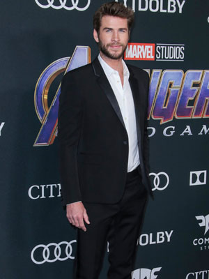 Liam Hemsoworth at the 'Avengers' premiere