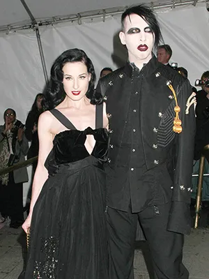 Dita Von Teese Marilyn Manson