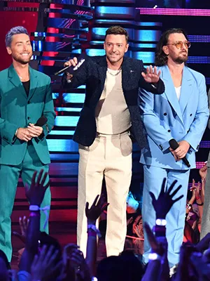 NSYNC member at the 2023 Video Music Awards