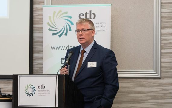 Charlie Boyle, the CEO of Customer Service Ireland, has offices at gTeic in Gweedore.