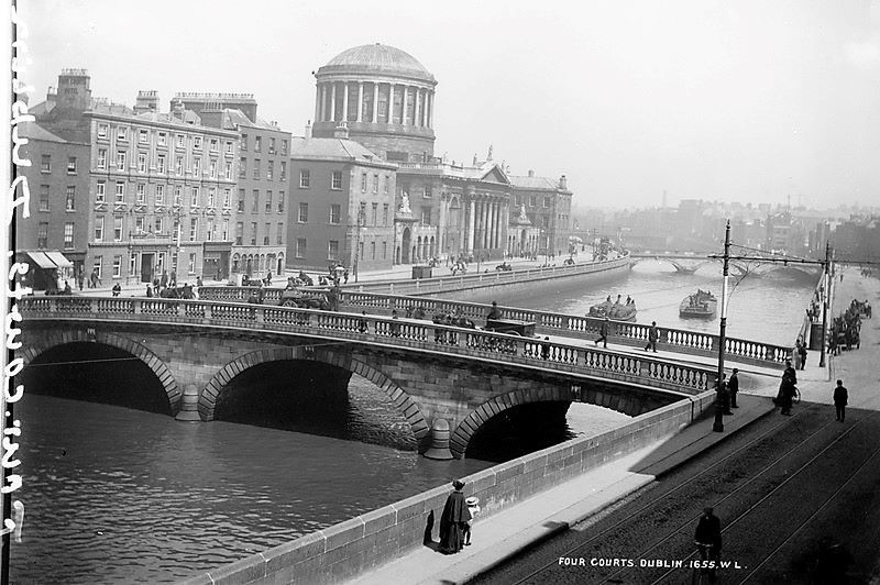 Four Courts in 1916 (Ireland's Content Pool)