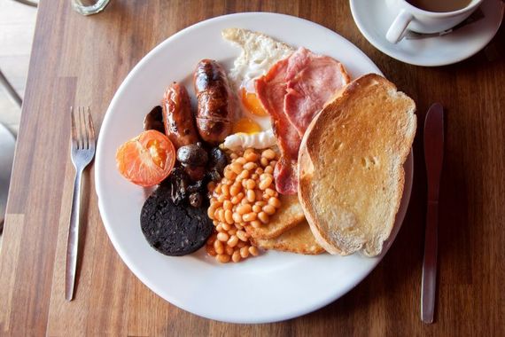 A full Irish breakfast. What could be better?! A full Irish breakfast. What could be better?!
