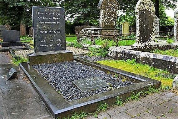 Yeats' grave. (Ireland's Content Pool)